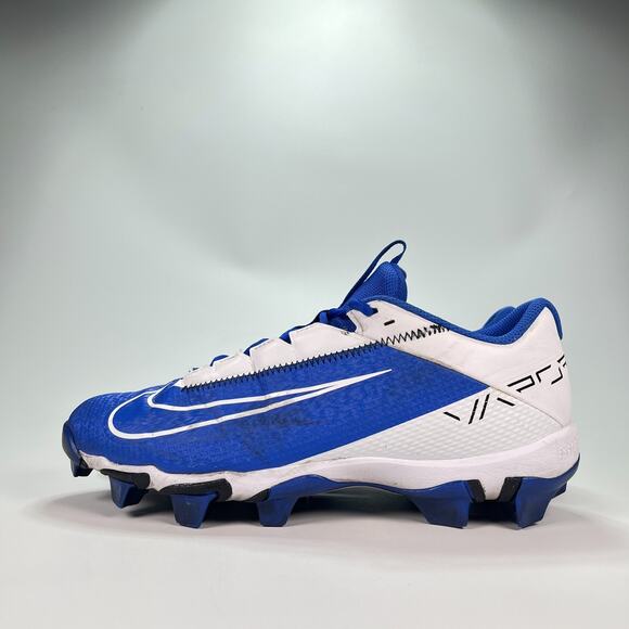 Nike Vapor Edge Shark 2 Blue Football Cleats Turf Shoes DH5088-400 Mens Size 8.5 - Picture 4 of 10